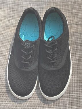 Sperry Black Mesh Lace Up Casual Sneakers Men’s 10.5